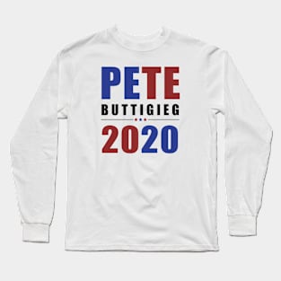 Pete Buttigieg 2020 Presidential Election Campaign Ver. 2 Long Sleeve T-Shirt